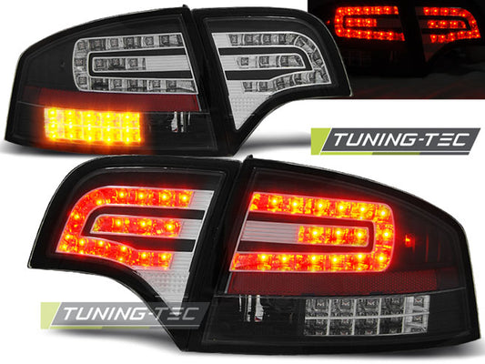 Tuning-Tec LED Rückleuchten für Audi A4 B7 (8E) Limousine 04-08 schwarz