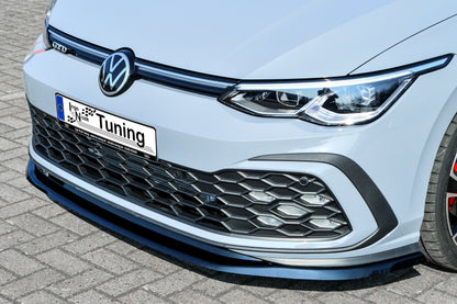 CUP Frontspoilerlippe ABS Volkswagen Golf 8 GTD ( CD1) Schwarz Glanz