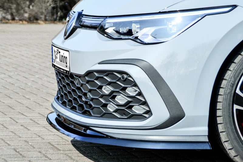 CUP Frontspoilerlippe ABS Volkswagen Golf 8 GTD ( CD1) Schwarz Glanz