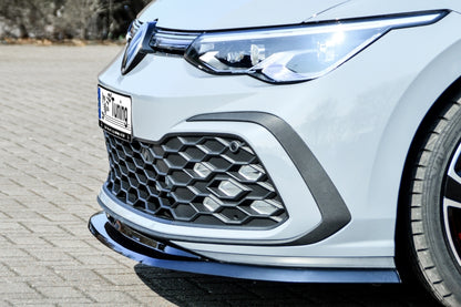 CUP Frontspoilerlippe ABS Volkswagen Golf 8 GTD ( CD1) Schwarz Glanz