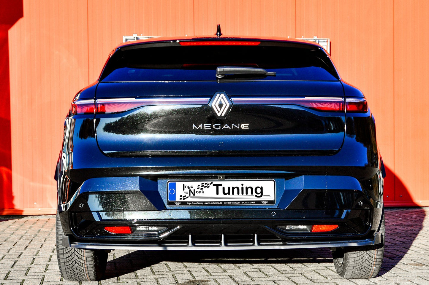 Heckdiffusor ABS Renault Megane E-Tech Elektric, Typ: RCB ab Bj.: 2021- Carbon