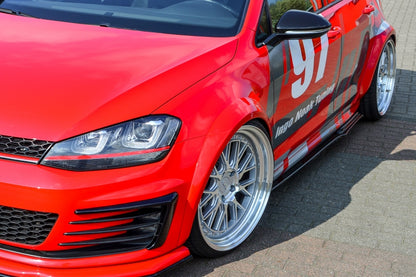Kotflügel Verbreiterungssatz Volkswagen Golf 7 GTI + GTD Typ AU Carbon