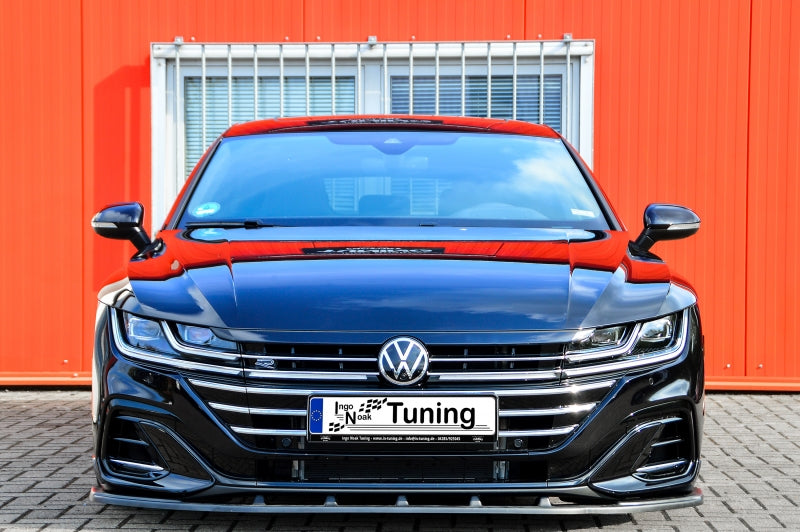 CUP Frontspoilerlippe Volkswagen Arteon R-Line inkl.Shooting Break Schwarz Glanz