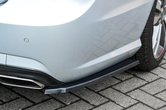 Heckansatz Seitenteile ABS Mercedes Benz E63 AMG, Typ W212 Schwarz Matt