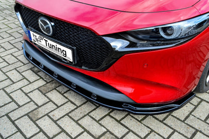 CUP Frontspoilerlippe ABS Mazda 3, BP ab Bj.: 2018- Schwarz Matt