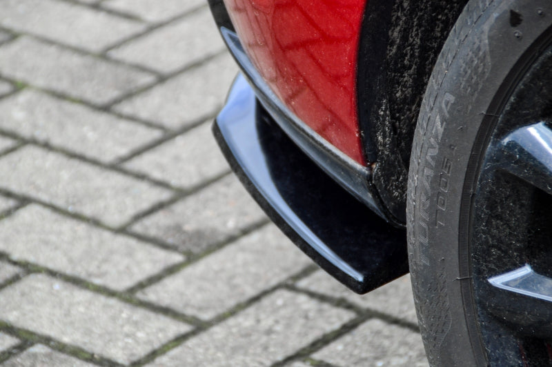 Heckansatz Seitenteile ABS Mazda 3, BP ab Bj.: 2018- Schwarz Glanz