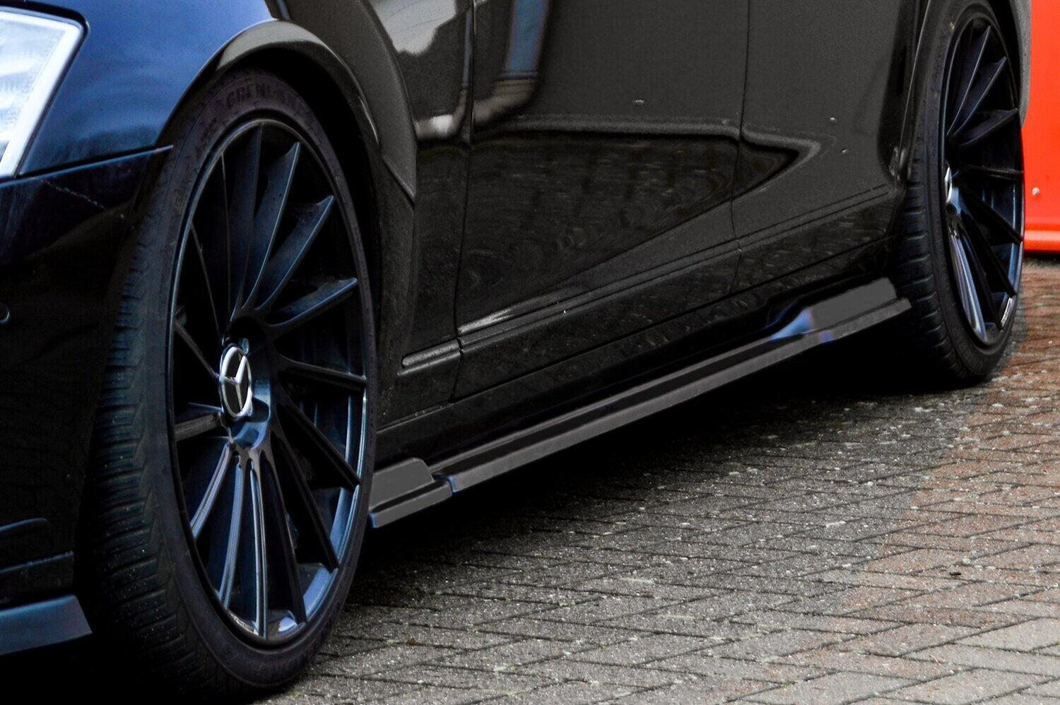 CUP Seitenschwellersatz ABS 4tlg. Mercedes Benz S-Klasse, V221 Carbon