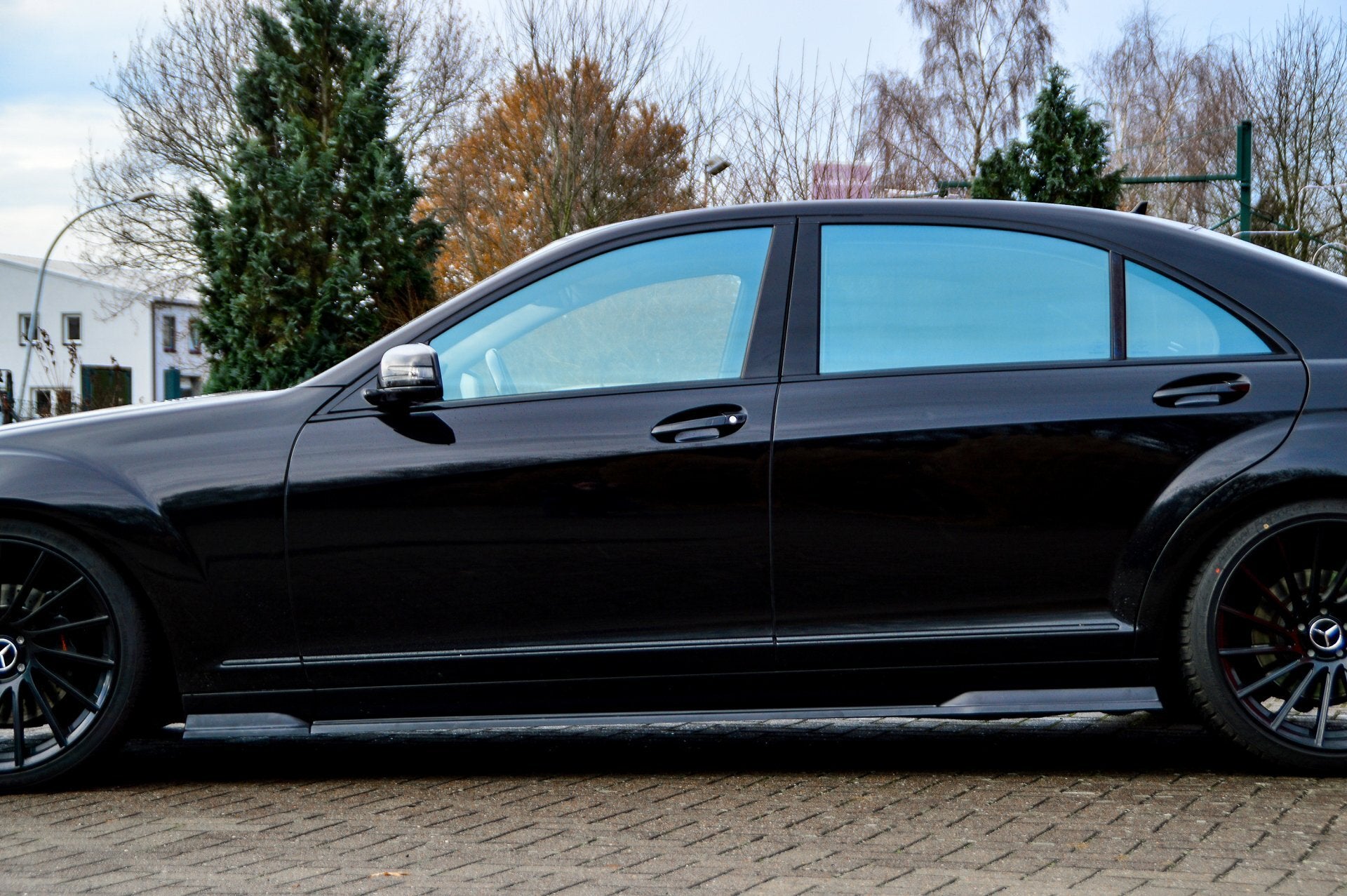 CUP Seitenschwellersatz ABS 4tlg. Mercedes Benz S-Klasse, V221 Carbon