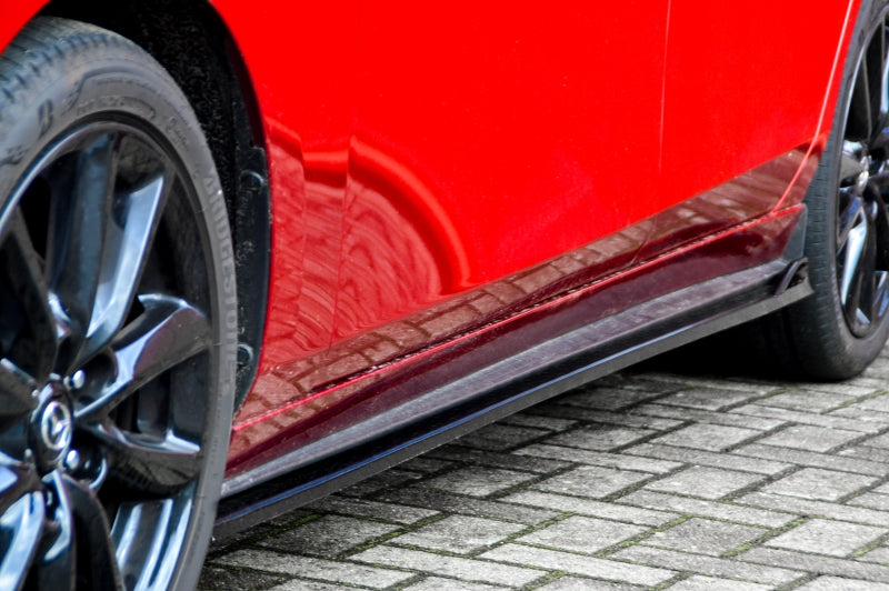 CUP 3 Seitenschweller Mazda 3, BP ab Bj.: 2018- Schwarz Glanz