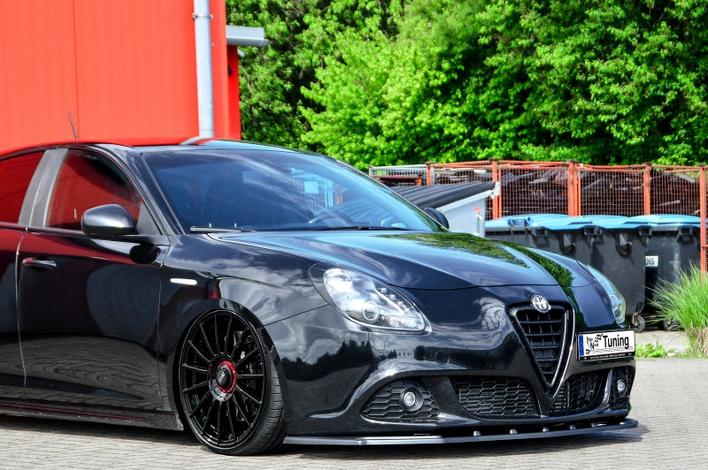 CUP Frontspoilerlippe ABS Alfa Romeo Giulietta Bj.: 2010-2016 Schwarz Matt