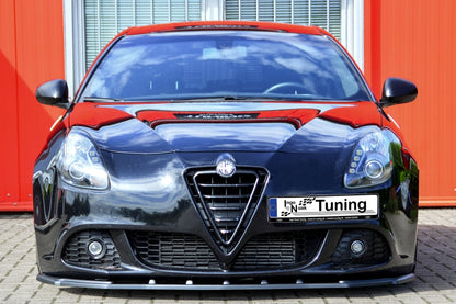 CUP Frontspoilerlippe ABS Alfa Romeo Giulietta Bj.: 2010-2016 Schwarz Glanz