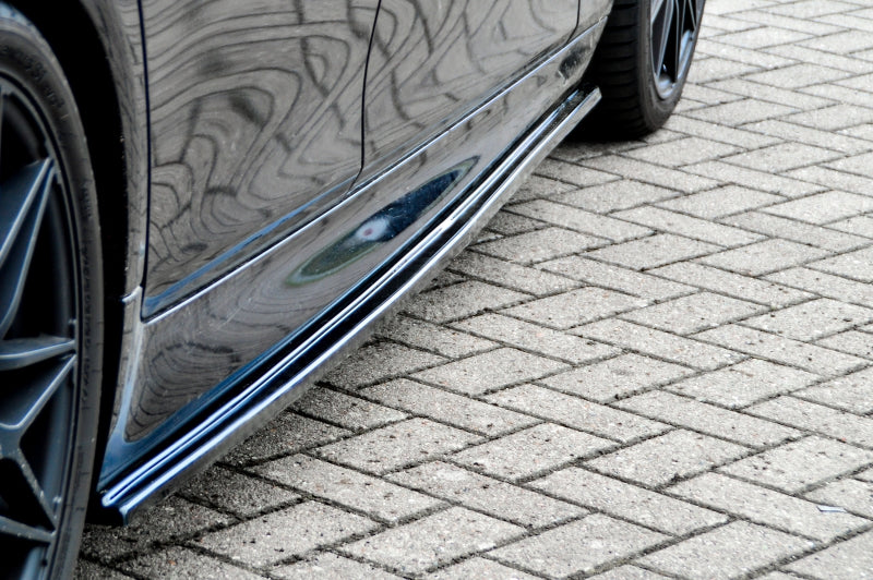 CUP Seitenschweller BMW 5er F10 + F11 Bj.: 2010-2013 Schwarz Matt