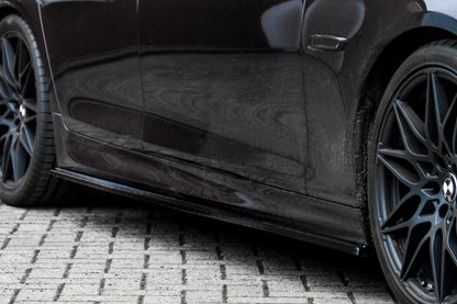 CUP Seitenschweller BMW 5er, M5, F10 + F11 Bj.: 2013-2016 Schwarz Matt