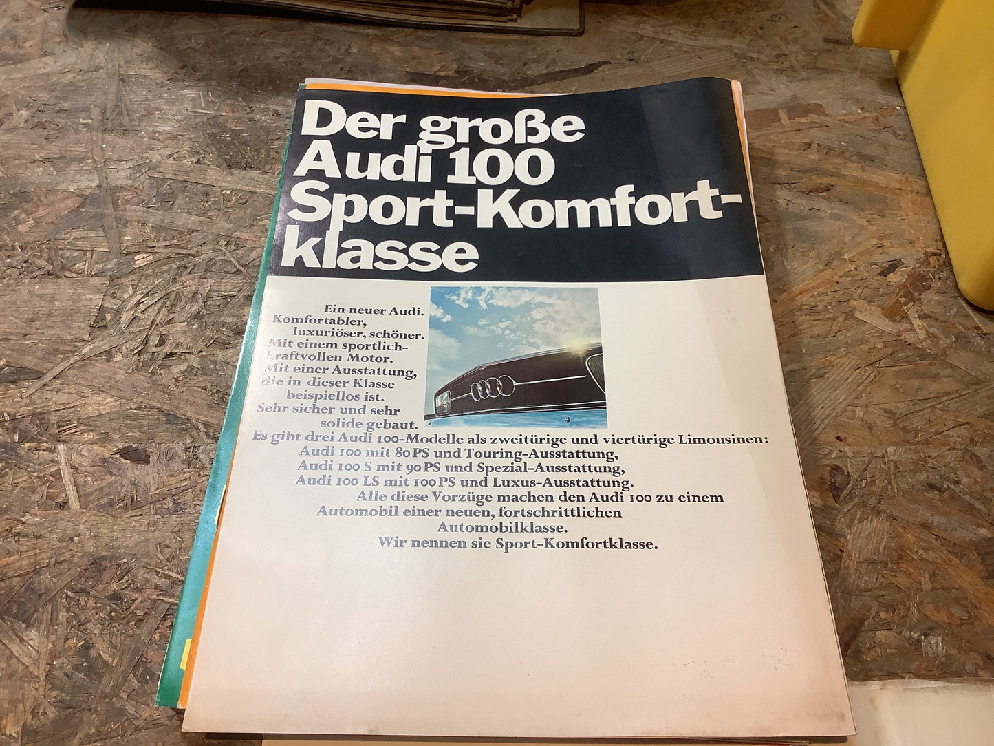 NSU Werbeprospekte Audi/NSU Konvolut