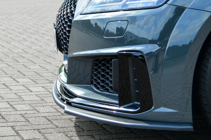 CUP Frontspoilerlippe ABS Audi TT S-Line 8S Facelift Schwarz Glanz