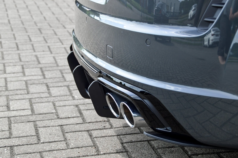 Gefräster Heckansatz Audi TTS, 8J-FV/8S Facelift ab Bj.: 9/2018- Carbon