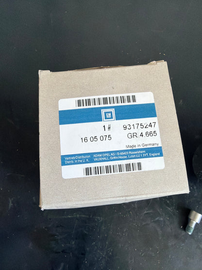 Original GM Opel Astra G Corsa C Dämpfungsgewicht hinten rechts NEU