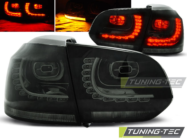 Tuning-Tec LED Rückleuchten für VW Golf 6 (VI) 08-12 schwarz/rauch