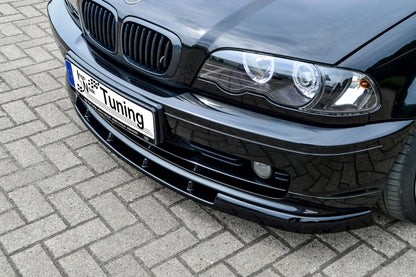 CUP Frontspoilerlippe ABS BMW 3er E46 Bj.: 1998-2002 Schwarz Matt