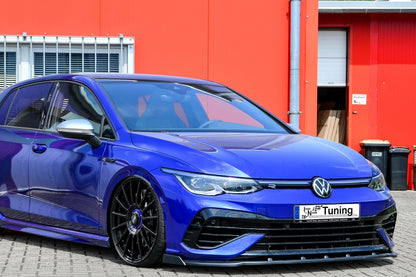 CUP Frontspoilerlippe ABS mit Seitenwing Volkswagen Golf 8 R ( CD1) Carbon