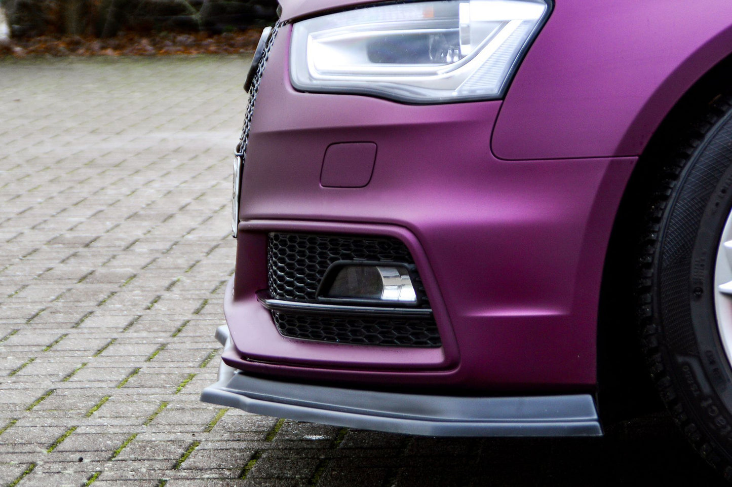 CUP Frontspoilerlippe ABS Audi A4 / B8 Facelift S-Line S4 B8 Carbon