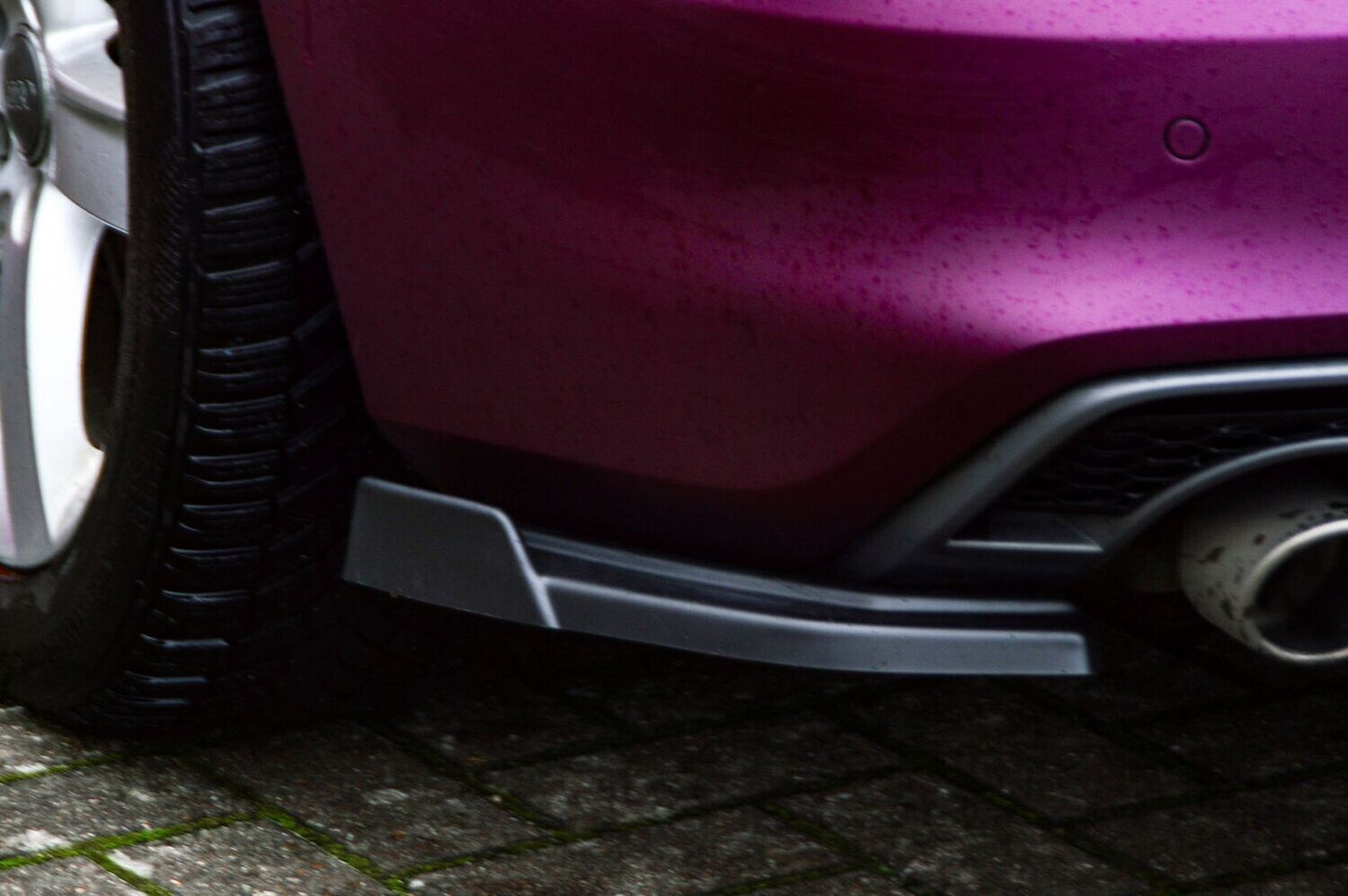 Heckansatz Seitenteile ABS Audi A4 / B8 Facelift S-Line S4 B8 Carbon