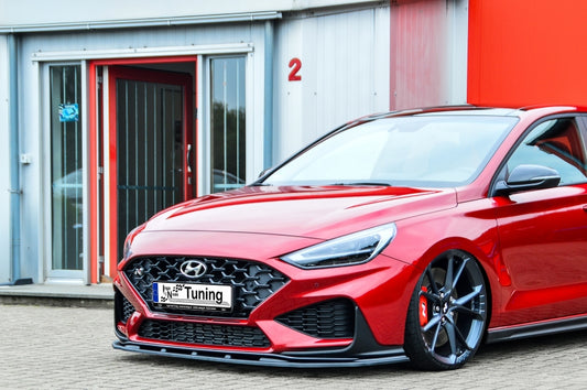 CUP Frontspoilerlippe Hyundai i30N Facelift inkl. Performace PDE Schwarz Matt