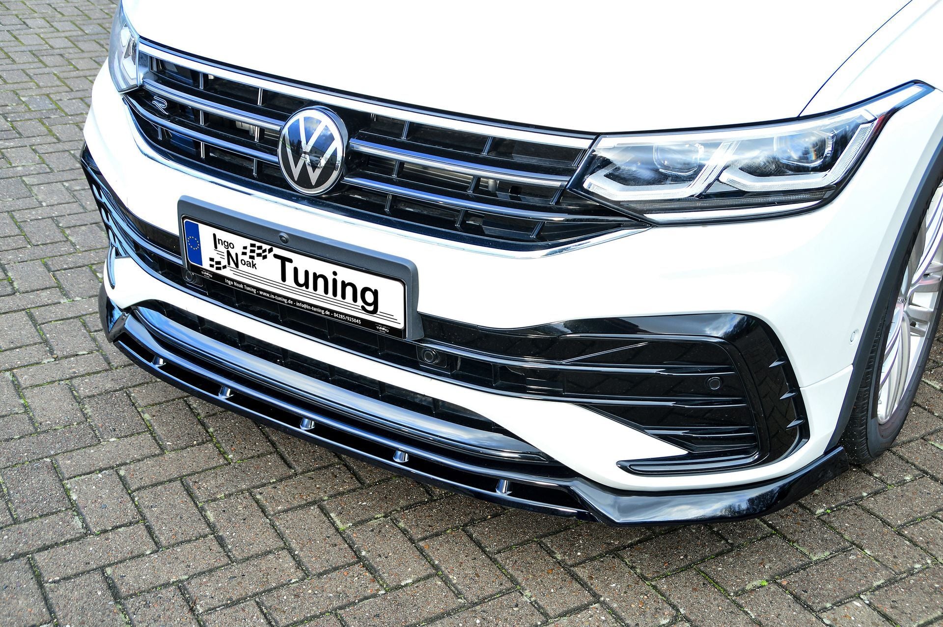 CUP Frontspoilerlippe 2.tlg ABS Volkswagen Tiguan 2 Typ AD1 Bj.: ab 2021- Carbon