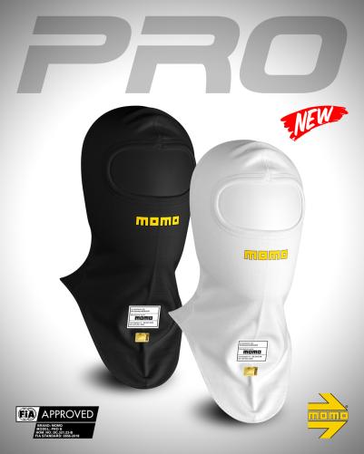 MOMO Kopfhaube BALACLAVA PRO WHITE