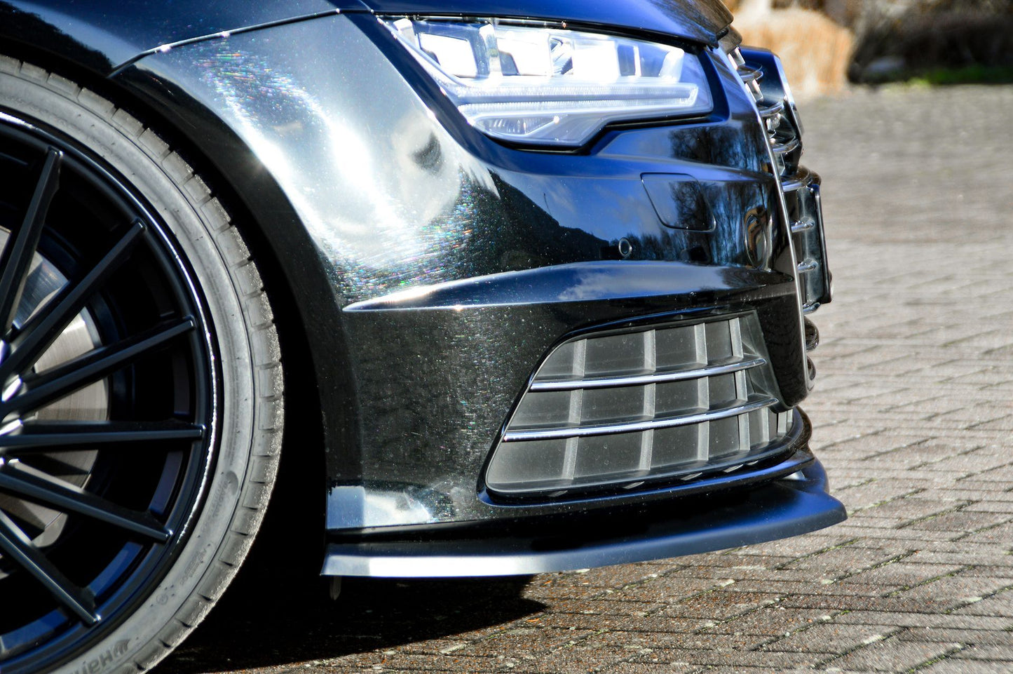 CUP Frontspoilerlippe ABS Audi A7 4G C7 Facelift Bj.:2014-2018 Carbon