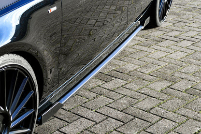 Seitenschwellersatz mit Wing Audi A7 4G C7 Facelift Bj.:2014-2018 Carbon