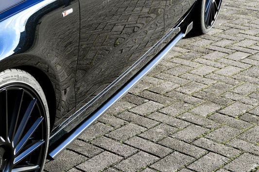 Seitenschwellersatz mit Wing Audi A7 4G C7 Facelift Bj.:2014-2018 Carbon