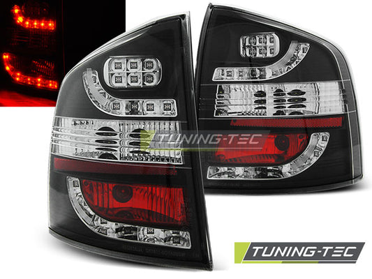 Tuning-Tec LED Rückleuchten für Skoda Octavia 2 (1Z) Combi 04-12 schwarz