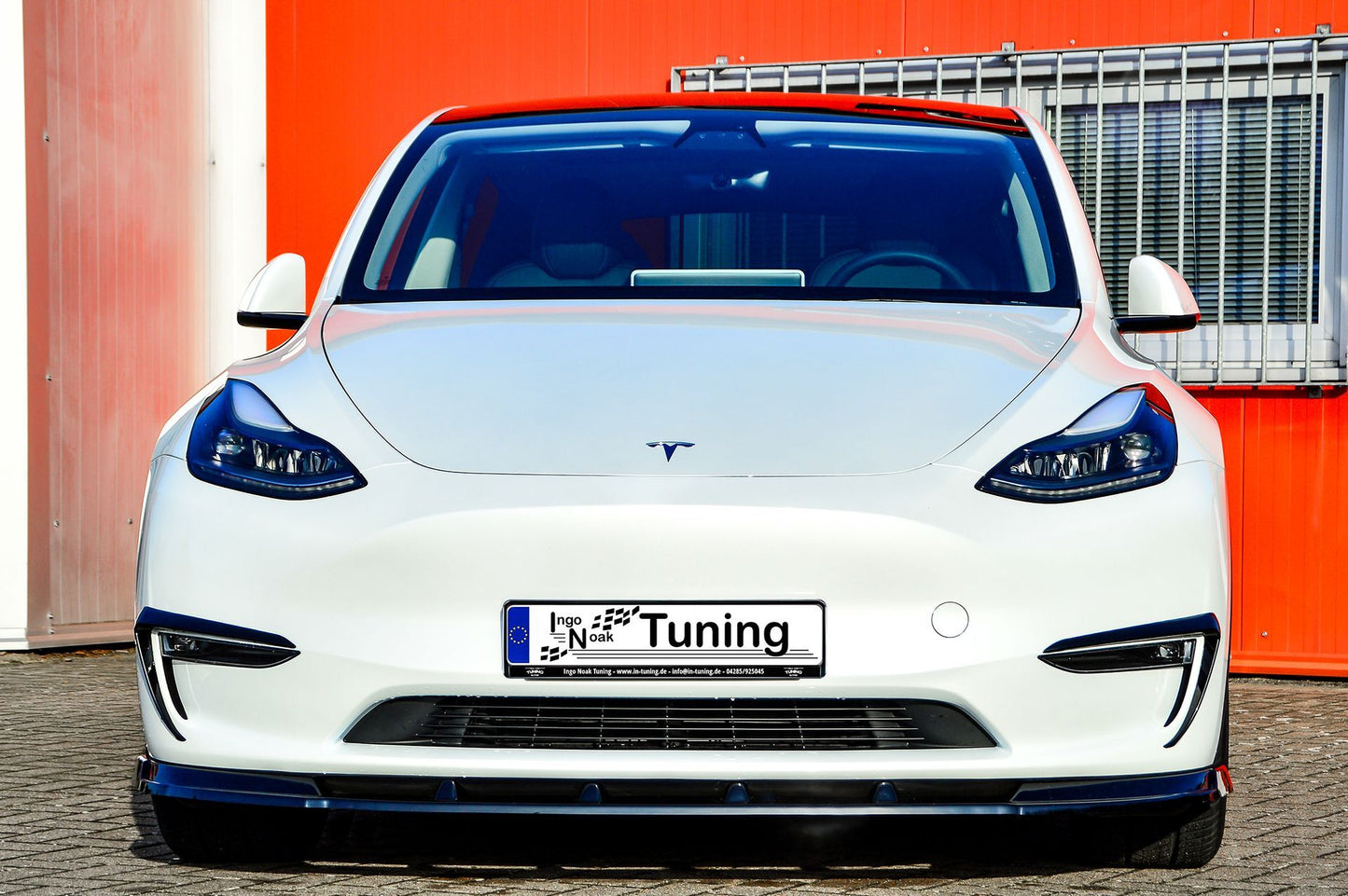 CUP Frontspoilerlippe ABS Tesla Model Y Bj.:2020- Carbon