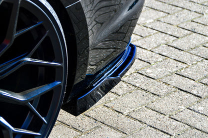 Heckansatz Seitenteile ABS Audi RS5 B9, F5 Bj.: 2017-2020 Schwarz Glanz