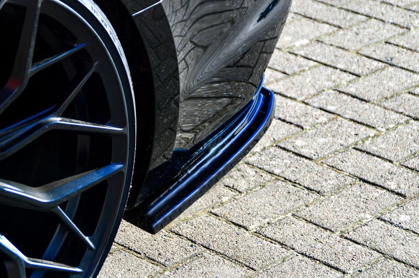 Heckansatz Seitenteile ABS Audi RS5 B9, F5 Bj.: 2017-2020 Schwarz Glanz