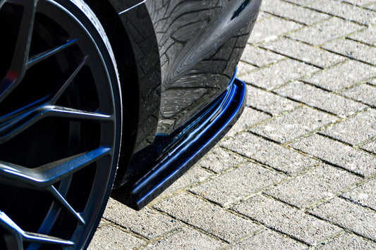 Heckansatz Seitenteile ABS Audi RS5 B9, F5 Bj.: 2017-2020 Schwarz Glanz