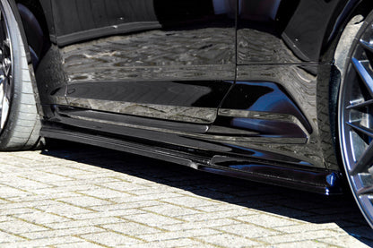 Seitenschwellersatz ABS Audi RS5 B9, F5 Bj.: 2017-2020 Schwarz Matt
