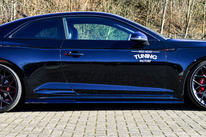 Seitenschwellersatz ABS Audi RS5 B9, F5 Bj.: 2017-2020 Schwarz Matt