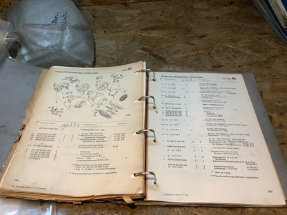 Ersatzteilkatalog NSU 1000, NSU1000TT, NSU1200TT, NSU TTS