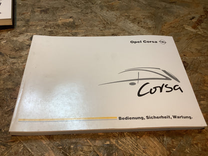 Opel Corsa Bedienungsanleitung Stand März 2002