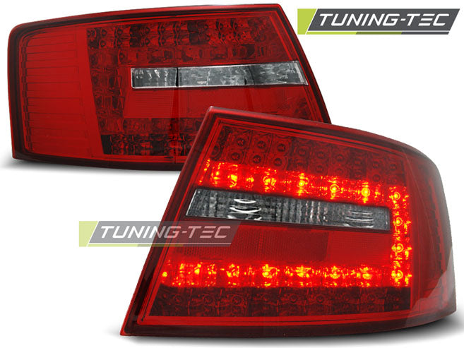Tuning-Tec LED Rückleuchten für Audi A6 4F (C6) 04-08 rot/klar (7-Pin)