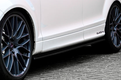 CUP Seitenschweller Audi Q7 4L Bj.: 2009-2015 Schwarz Glanz
