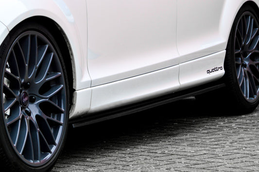 CUP Seitenschweller Audi Q7 4L Bj.: 2009-2015 Schwarz Matt