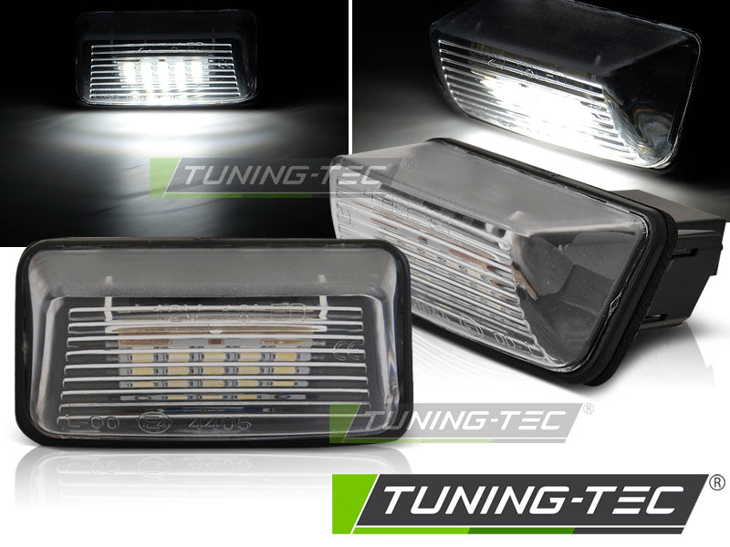 Tuning-Tec LED Kennzeichenbeleuchtung für Peugeot 206 / 207 / 306/  / 308 / 406 Limo / 5008 / Citroen kaltweiß