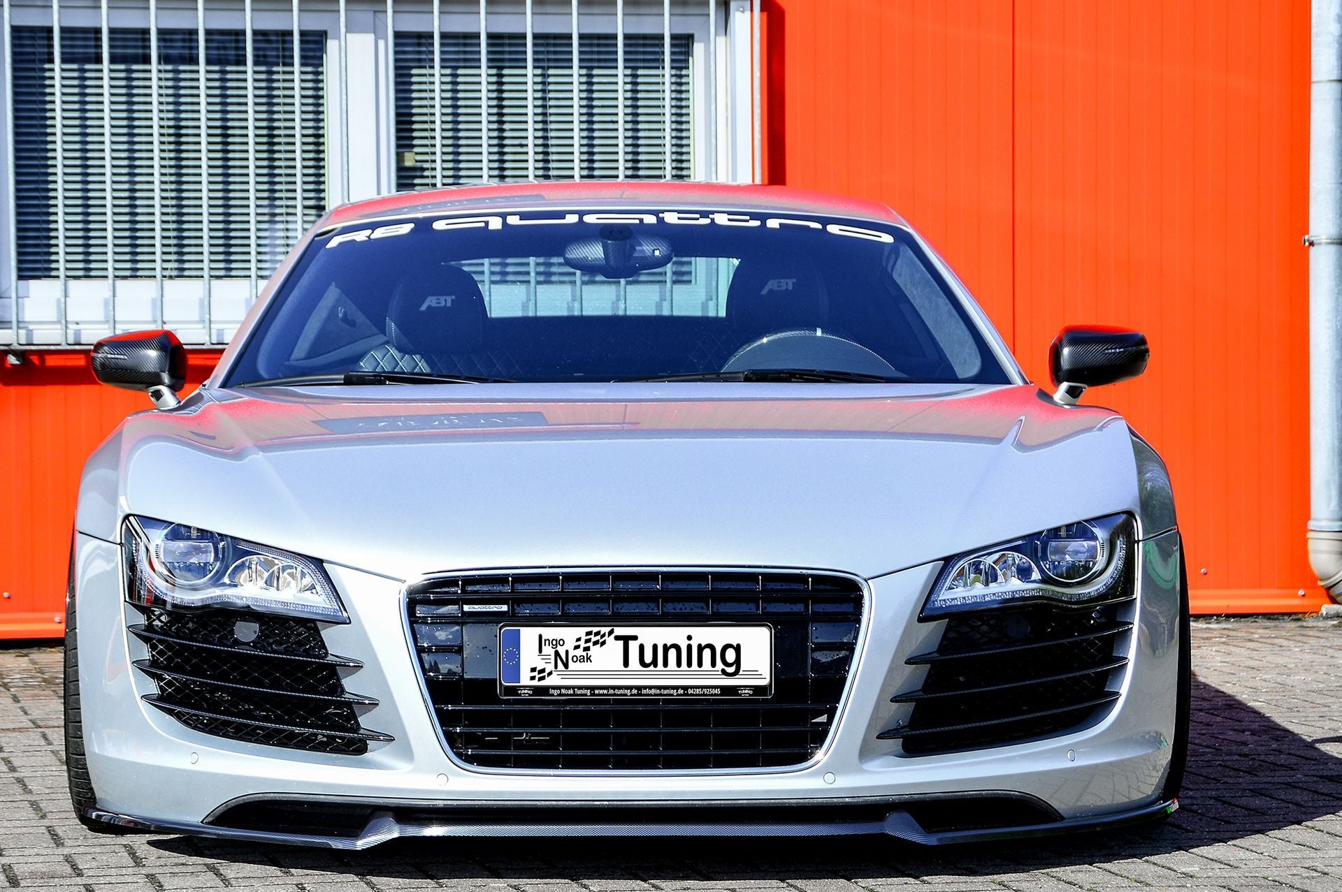CUP Frontspoilerlippe ABS Audi R8, 42 Bj.: 2006-2015 Carbon