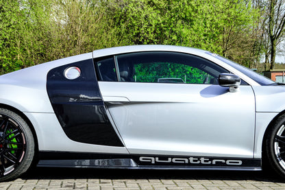 CUP Seitenschweller Audi R8, 42 Bj.: 2006-2015 Schwarz Matt
