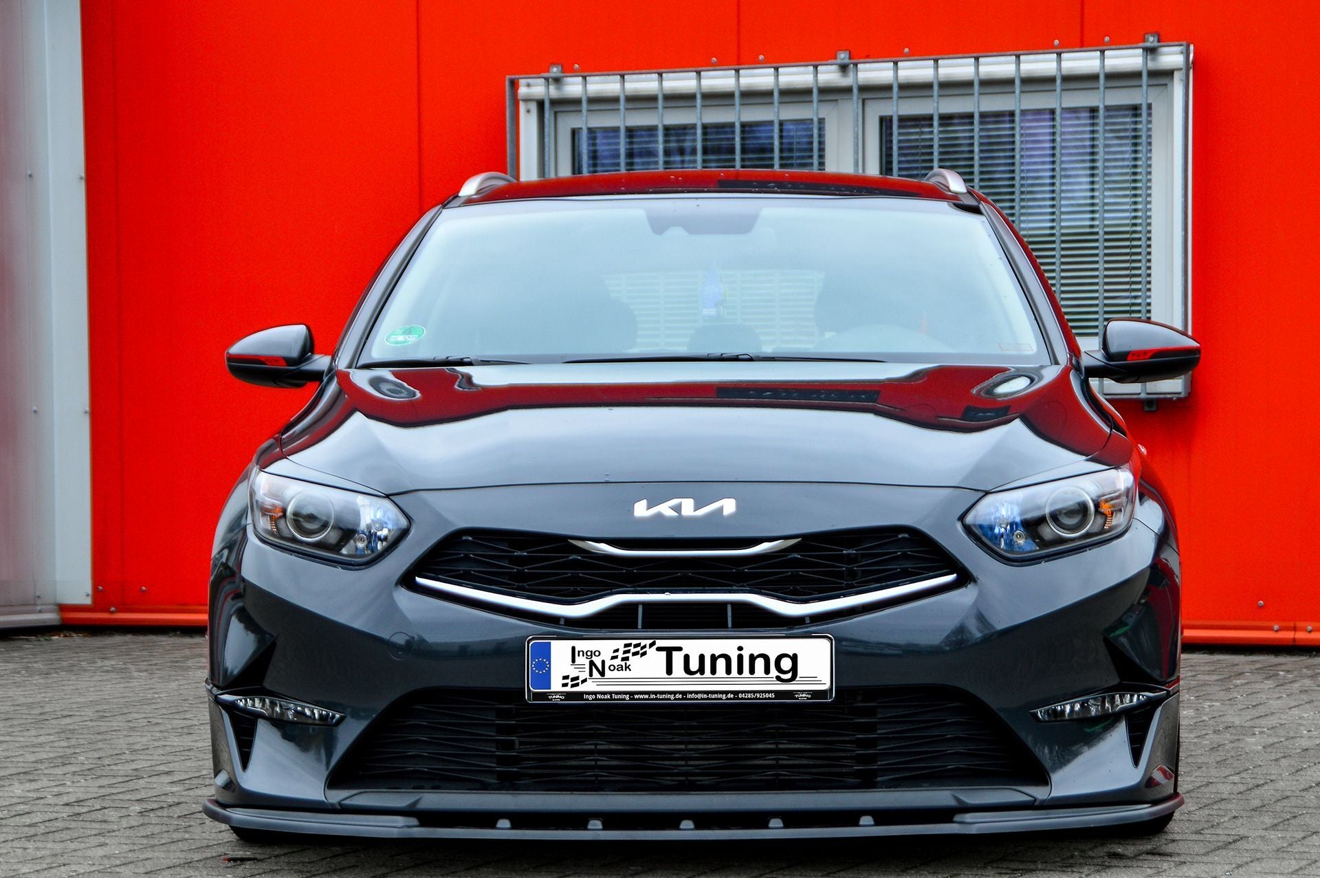 CUP Frontspoilerlippe ABS Kia Ceed SW CD Bj.:2021- Carbon