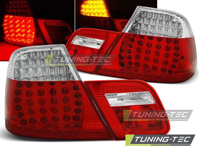 Tuning-Tec LED Rückleuchten für BMW 3er E46 Coupe 99-03 rot/klar
