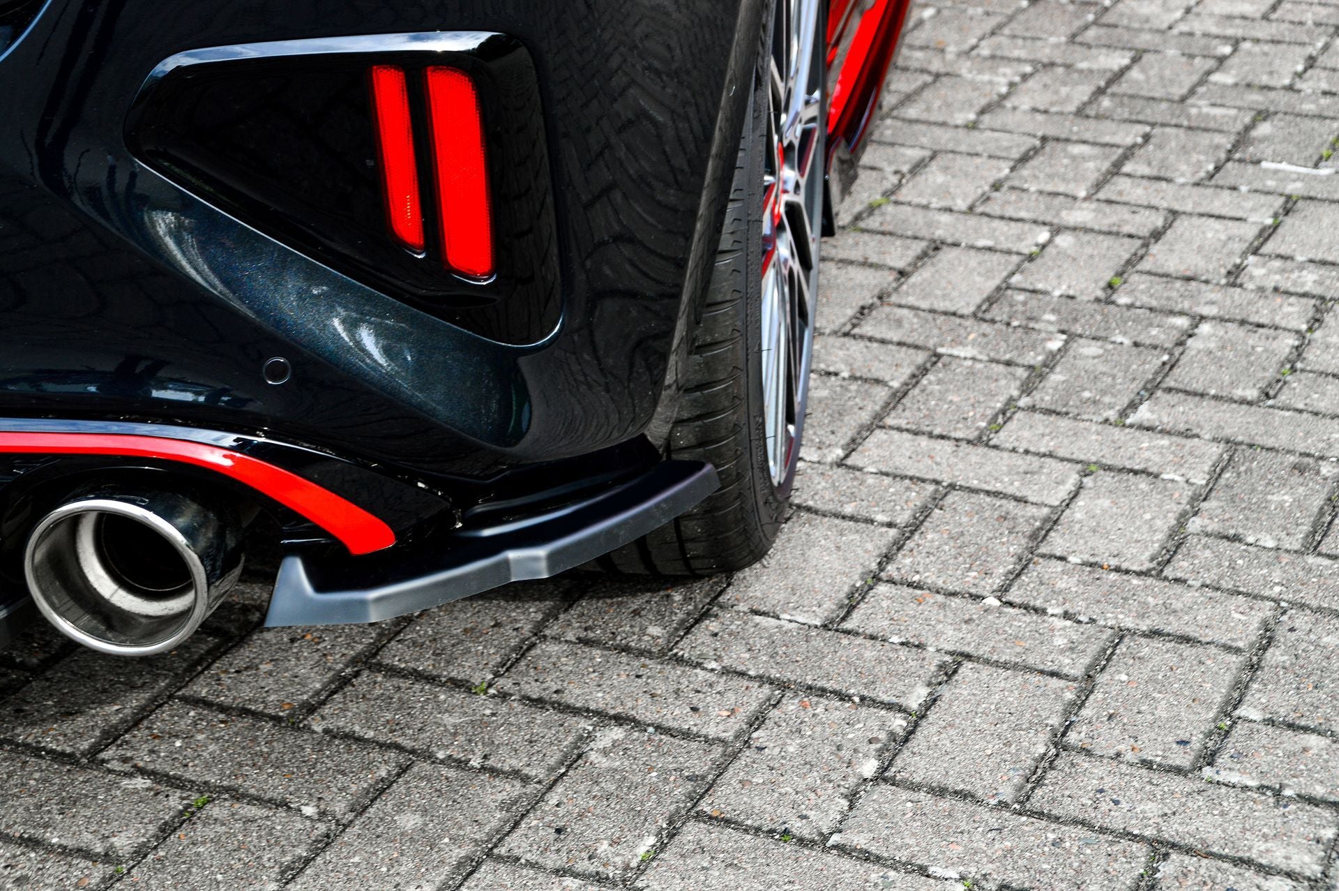 Heckansatz Seitenteile ABS Kia Ceed GT, CD ( FL) ab Bj.: 2021- Carbon